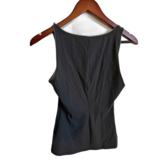 Skims Ash Contrast Fits Everybody Picot Scoop Neck Tank - Picture 3 of 4